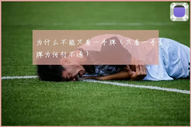 为什么不能只看一手牌（只看一手牌为何行不通）